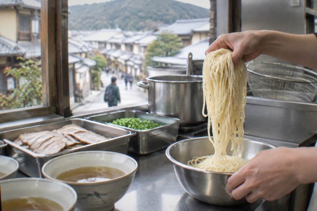 Ramen Making from Scratch, Kyoto