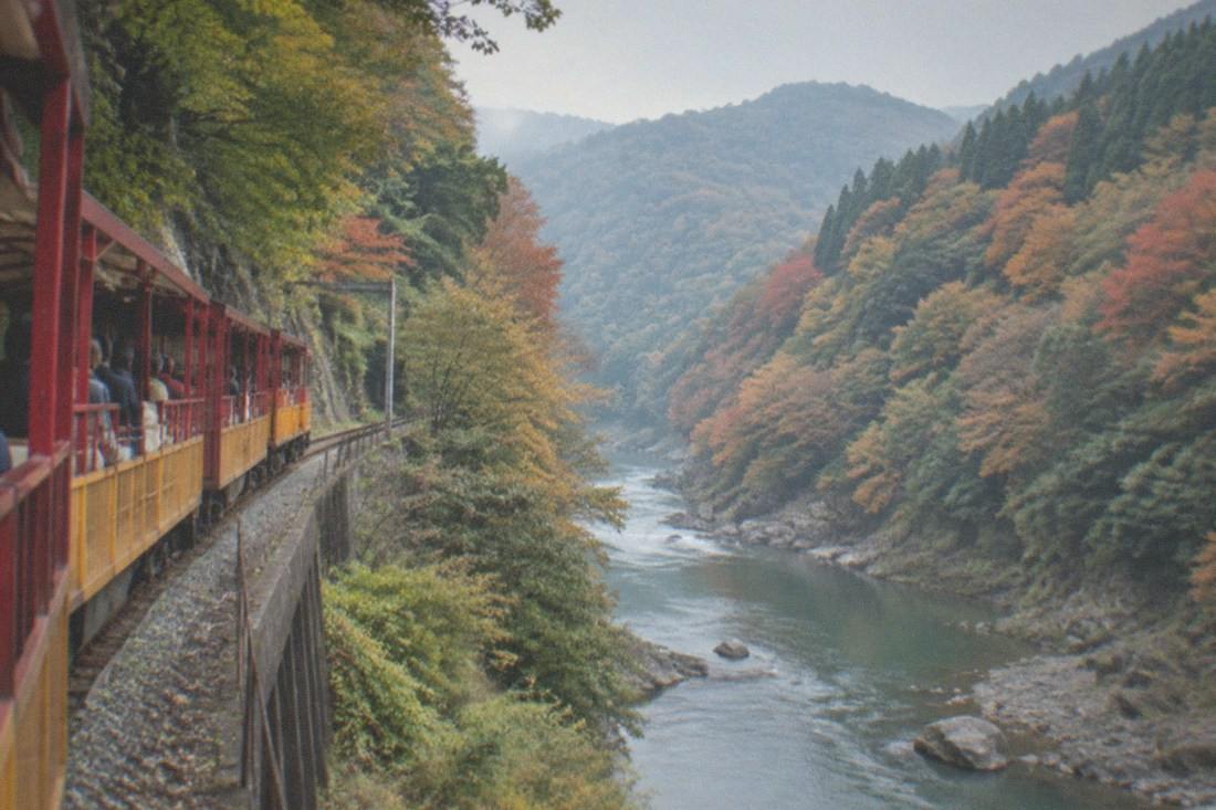 Sagano Romantic Train Ticket, Arashiyama